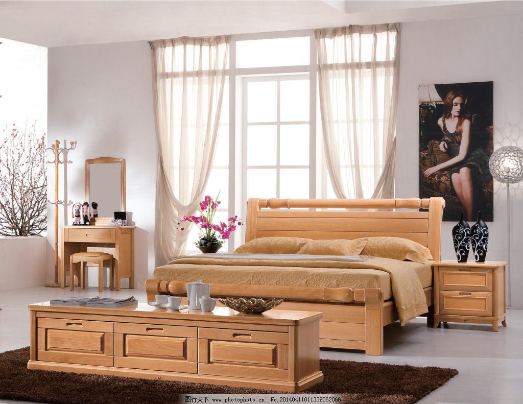 实木家具 为何实木床成为家居生活的永恒选择？